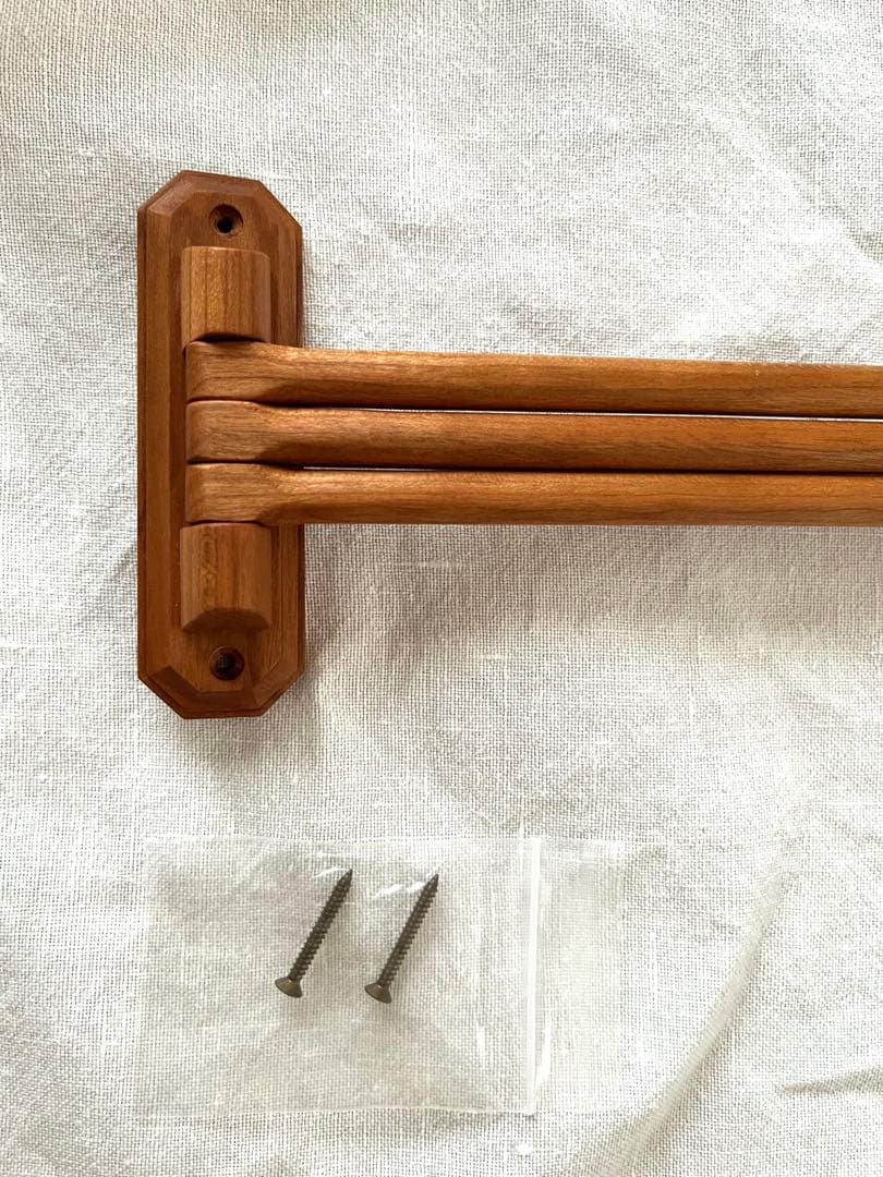 ☆お値下げ☆チェリー材のふきん掛け 新品未使用 家具工房nicom