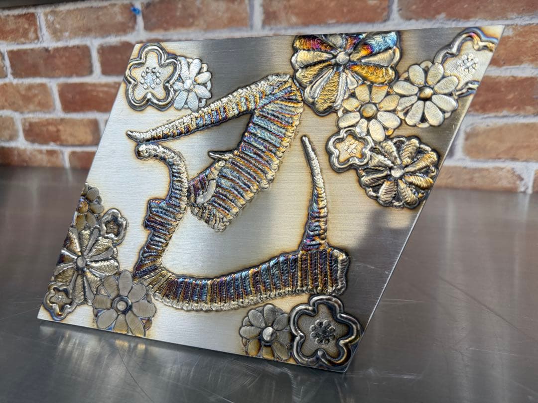 【溶接アート】★オールステンレスオリジナルデザイン★