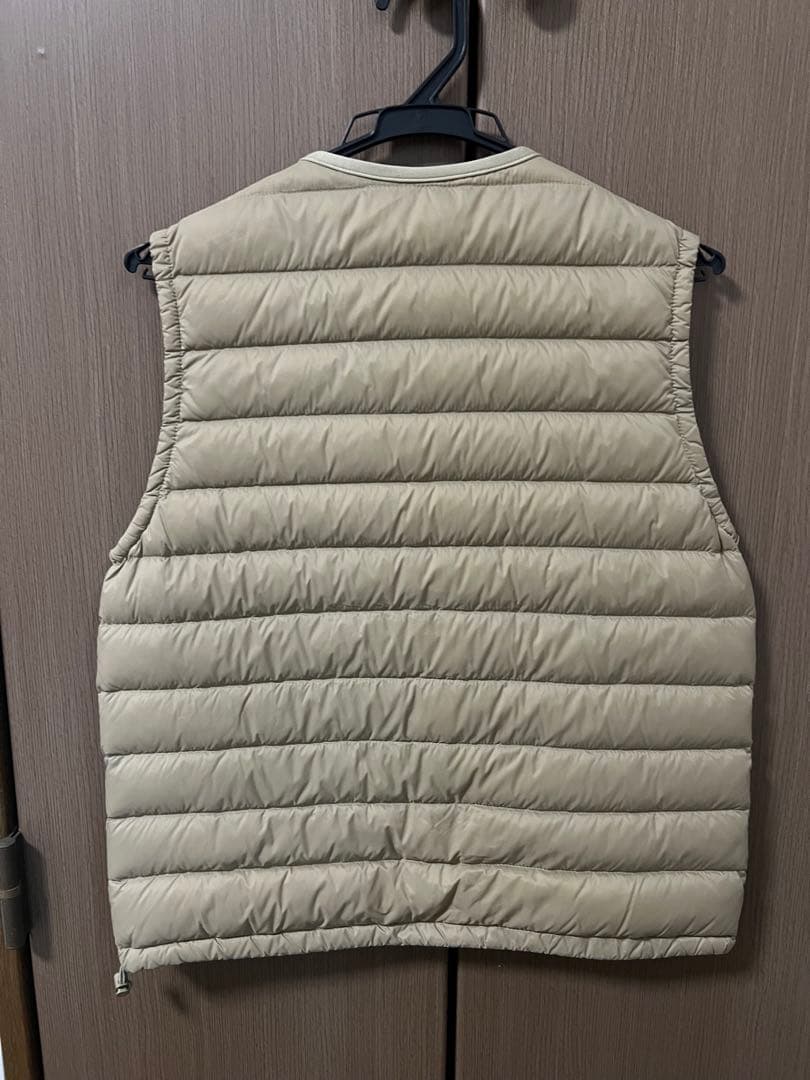 DANTON インナーダウンベスト 36 ベージュ