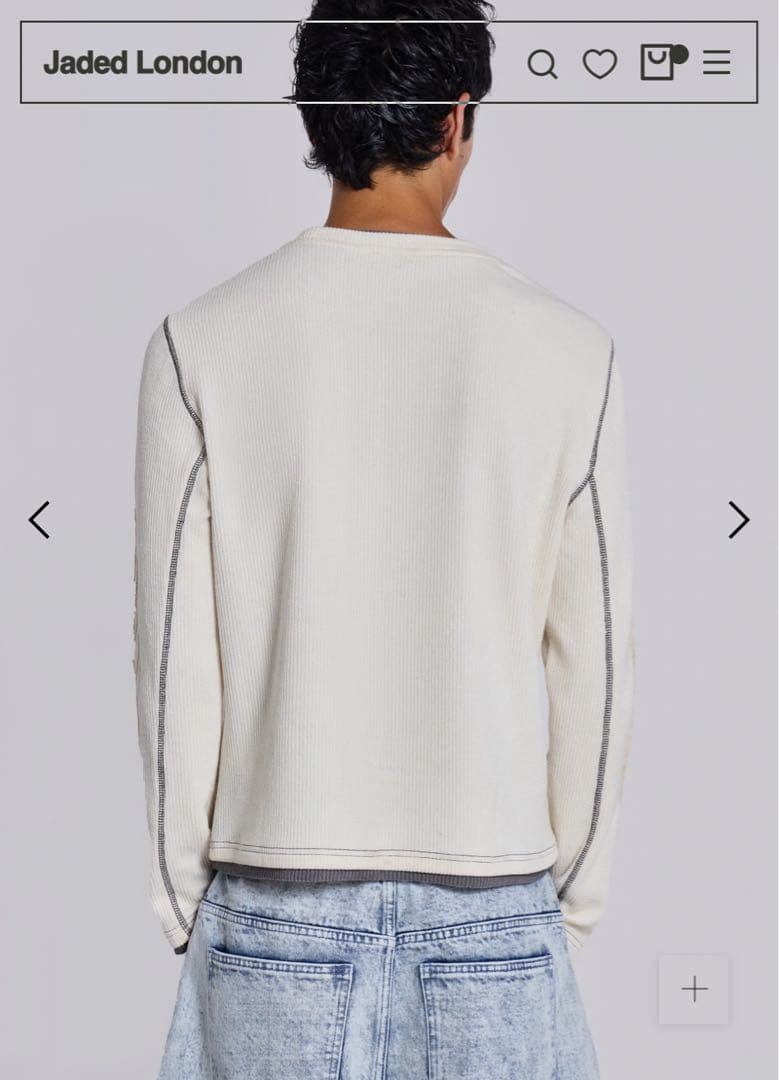 Jaded London サーマル 白