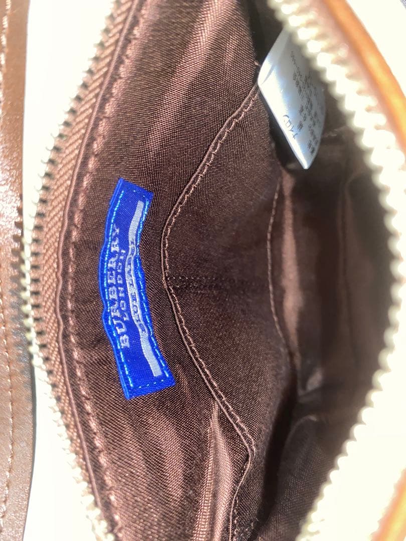 BURBERRY BLUELABEL アクセサリーポーチ ハンドバッグ