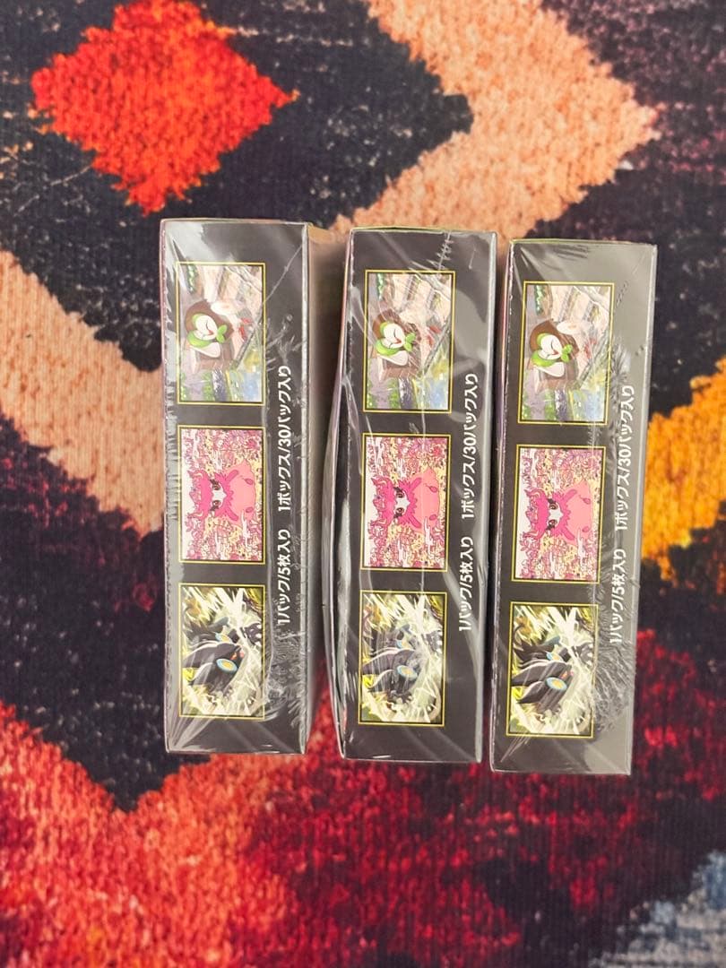 ポケモンカードゲーム ムニキスゼロ 3BOX 新品未開封 シュリンク付き