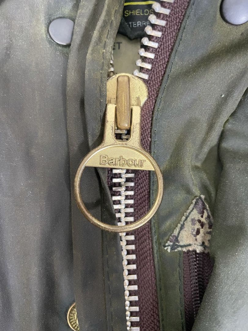 yoused購入 barbour border イギリス製 ビンテージ品