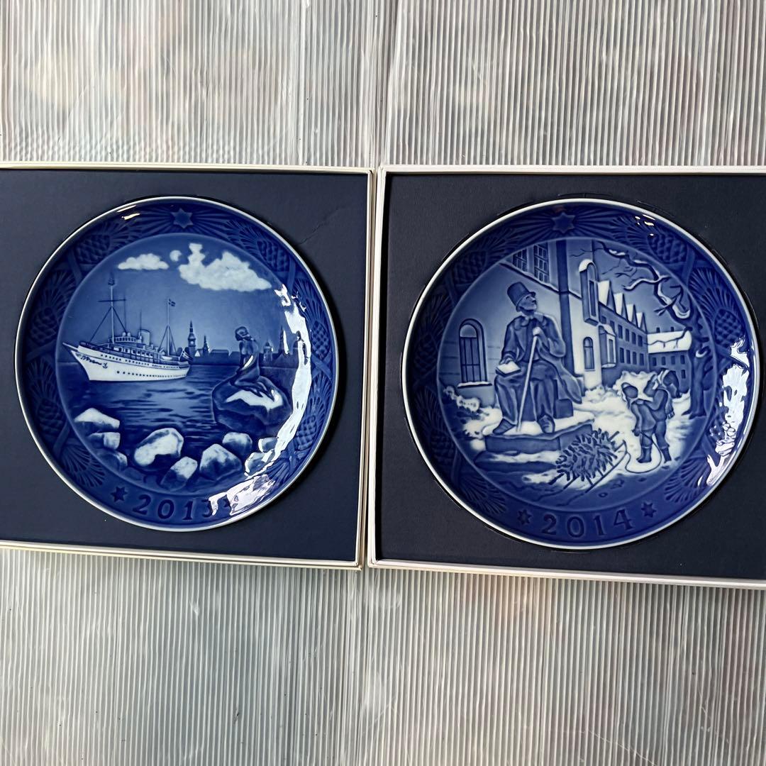 ロイヤルコペンハーゲンイヤープレートまとめ売り15枚