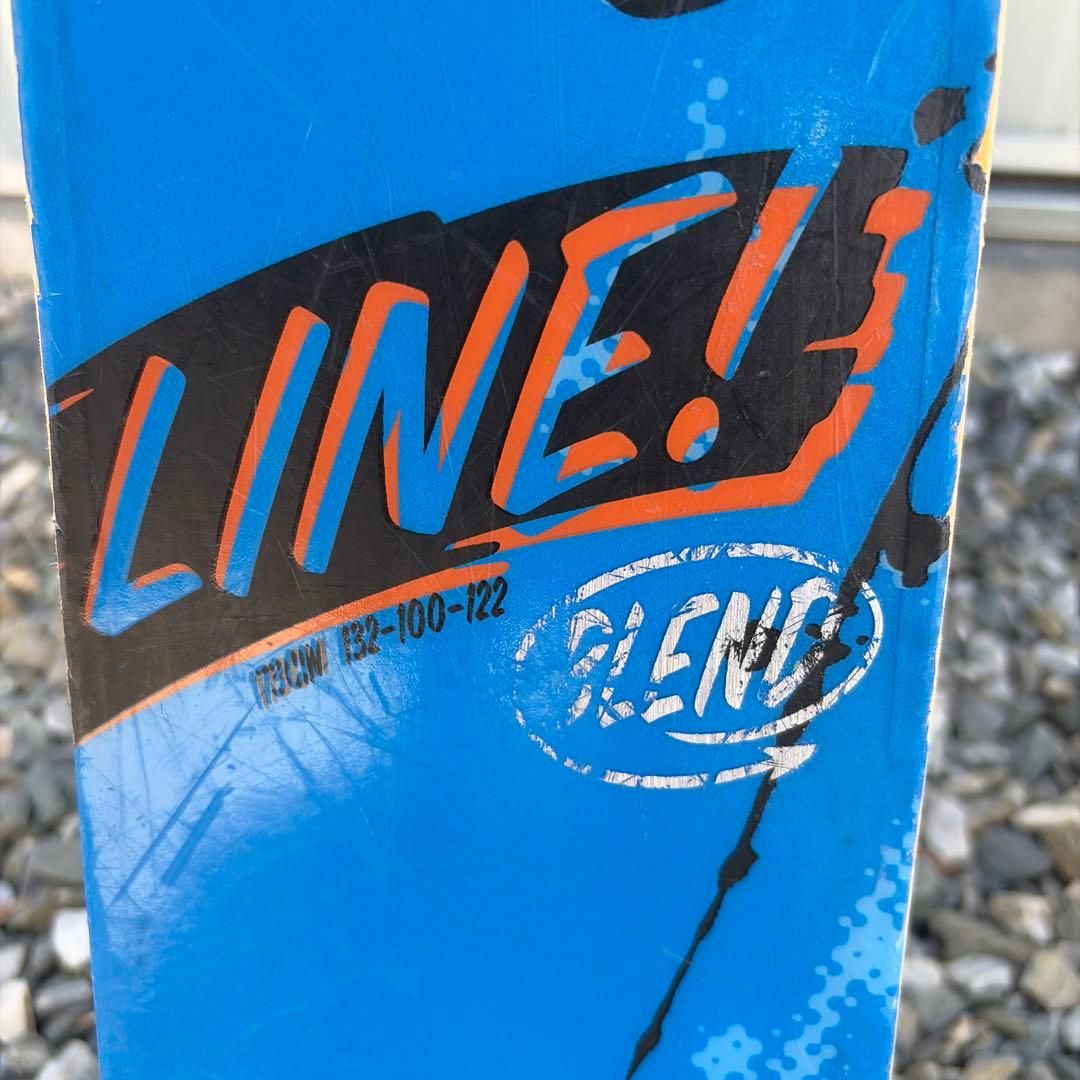 LINE BLEND 173cm スキー板 ビンディング付き　収納袋付き