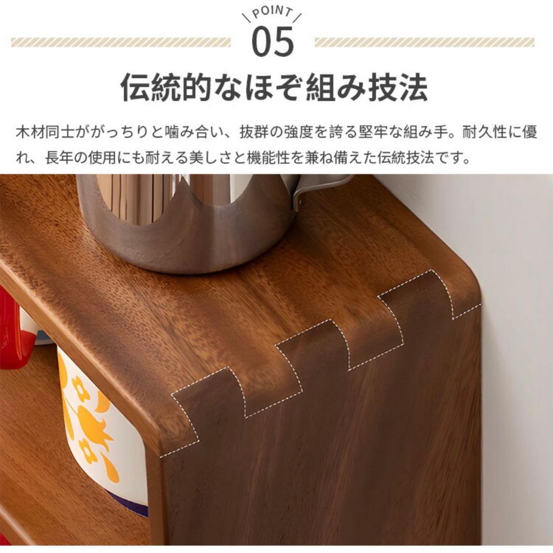 【大幅お値下げ中】無垢材卓上調味料ラック