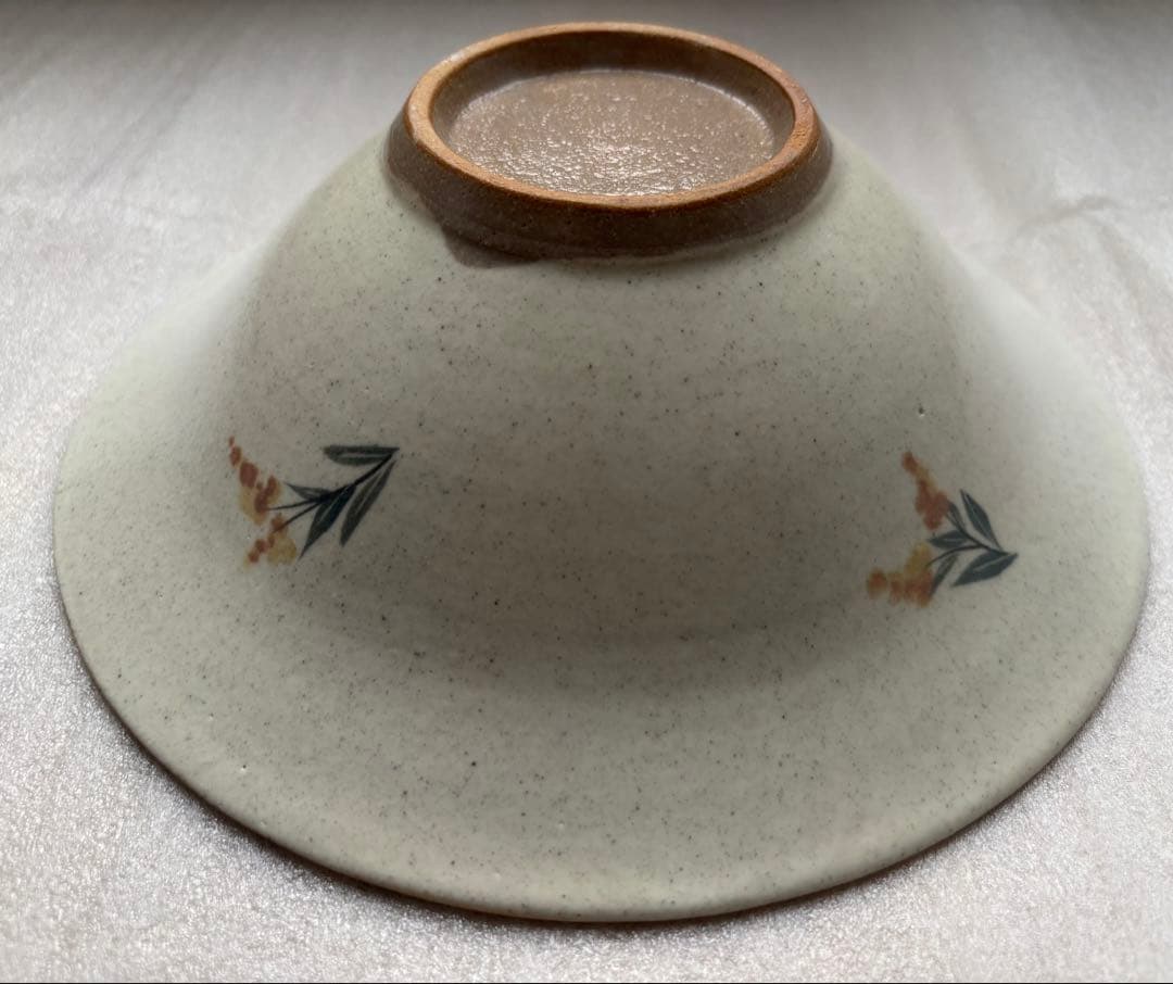 樋口早苗　深皿　鳥獣戯画風デザイン　21.5cm（7寸）　新品未使用