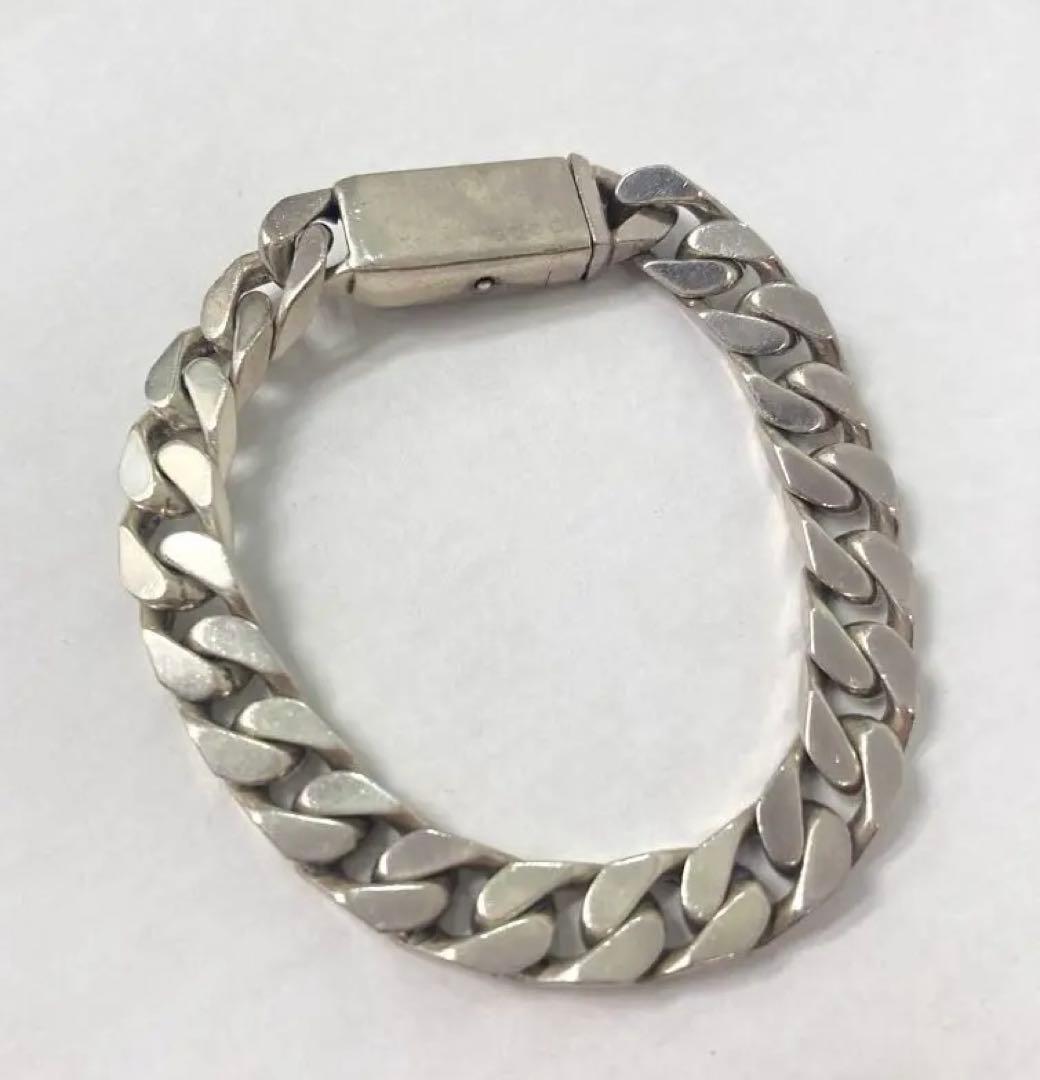 GUCCI 喜平ブレスレット silver925刻印 イタリア製 廃盤 リンク◇