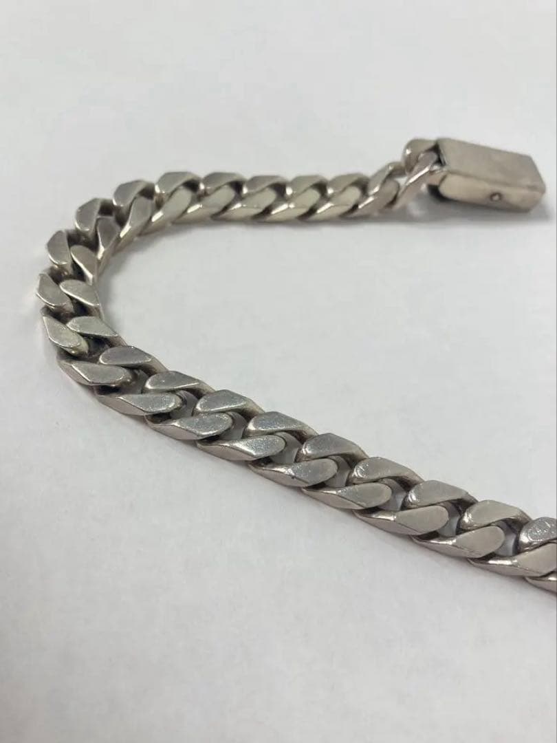 GUCCI 喜平ブレスレット silver925刻印 イタリア製 廃盤 リンク◇