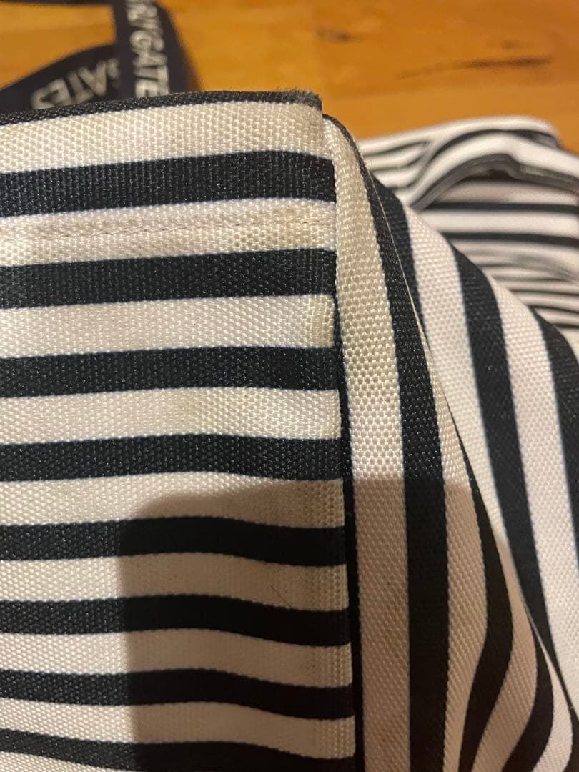 PEARLY GATES ストライプロッカーバッグ