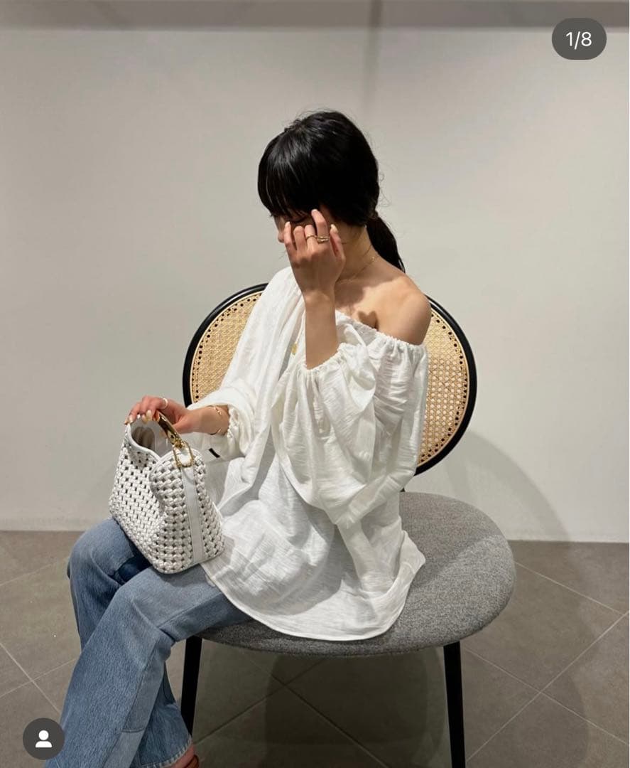 deuxiemeclasse ブラウス ホワイト