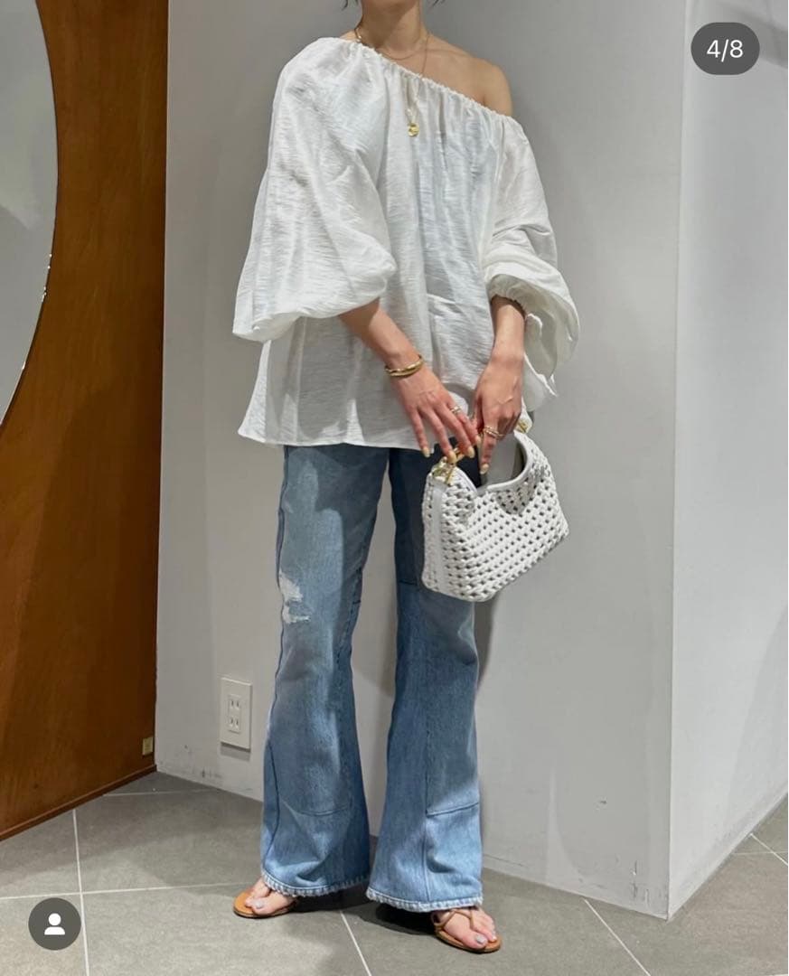 deuxiemeclasse ブラウス ホワイト