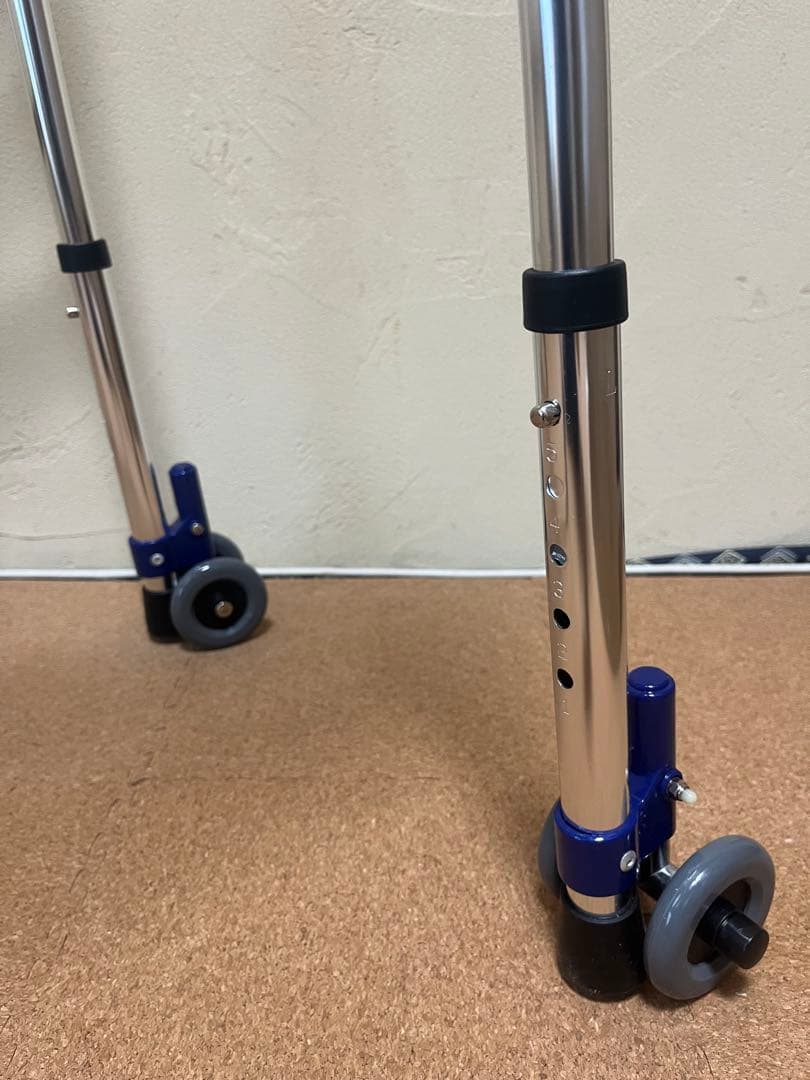 ユーバ産業 優羽スライドフィット H-0193C 固定式伸縮歩行器 取説付き