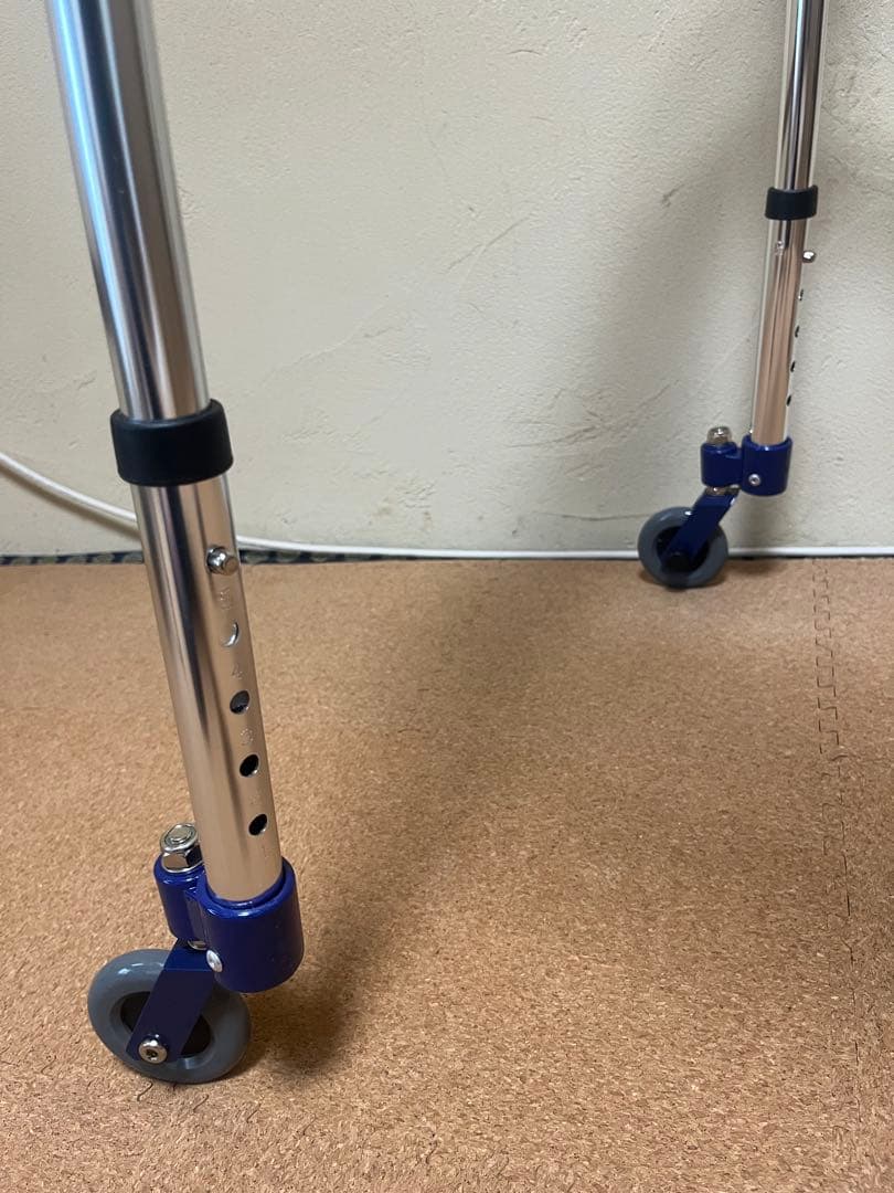 ユーバ産業 優羽スライドフィット H-0193C 固定式伸縮歩行器 取説付き