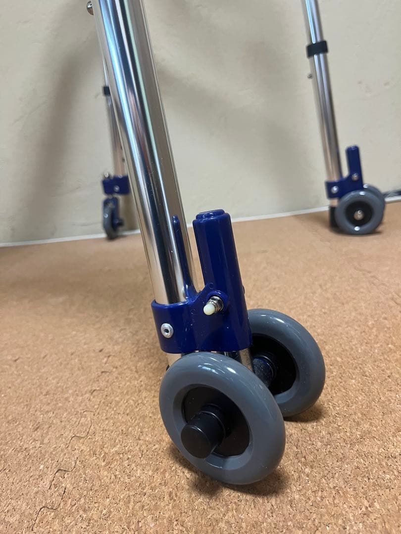 ユーバ産業 優羽スライドフィット H-0193C 固定式伸縮歩行器 取説付き