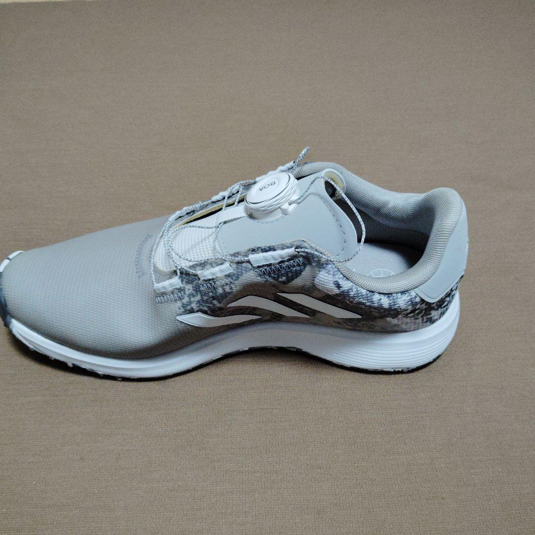 アディダス S2G BOAゴルフシューズ グレー ボアシステム　jp250