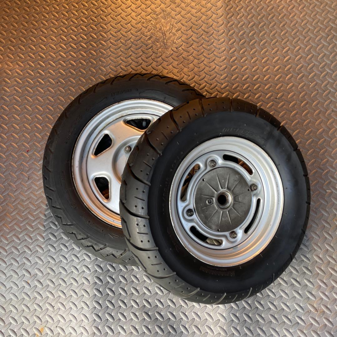 フュージョン　純正　初期型　タイヤ＆ホイール　10.12インチ