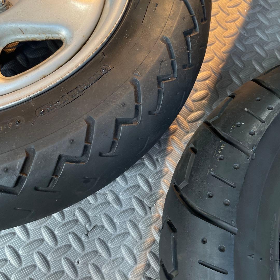 フュージョン　純正　初期型　タイヤ＆ホイール　10.12インチ