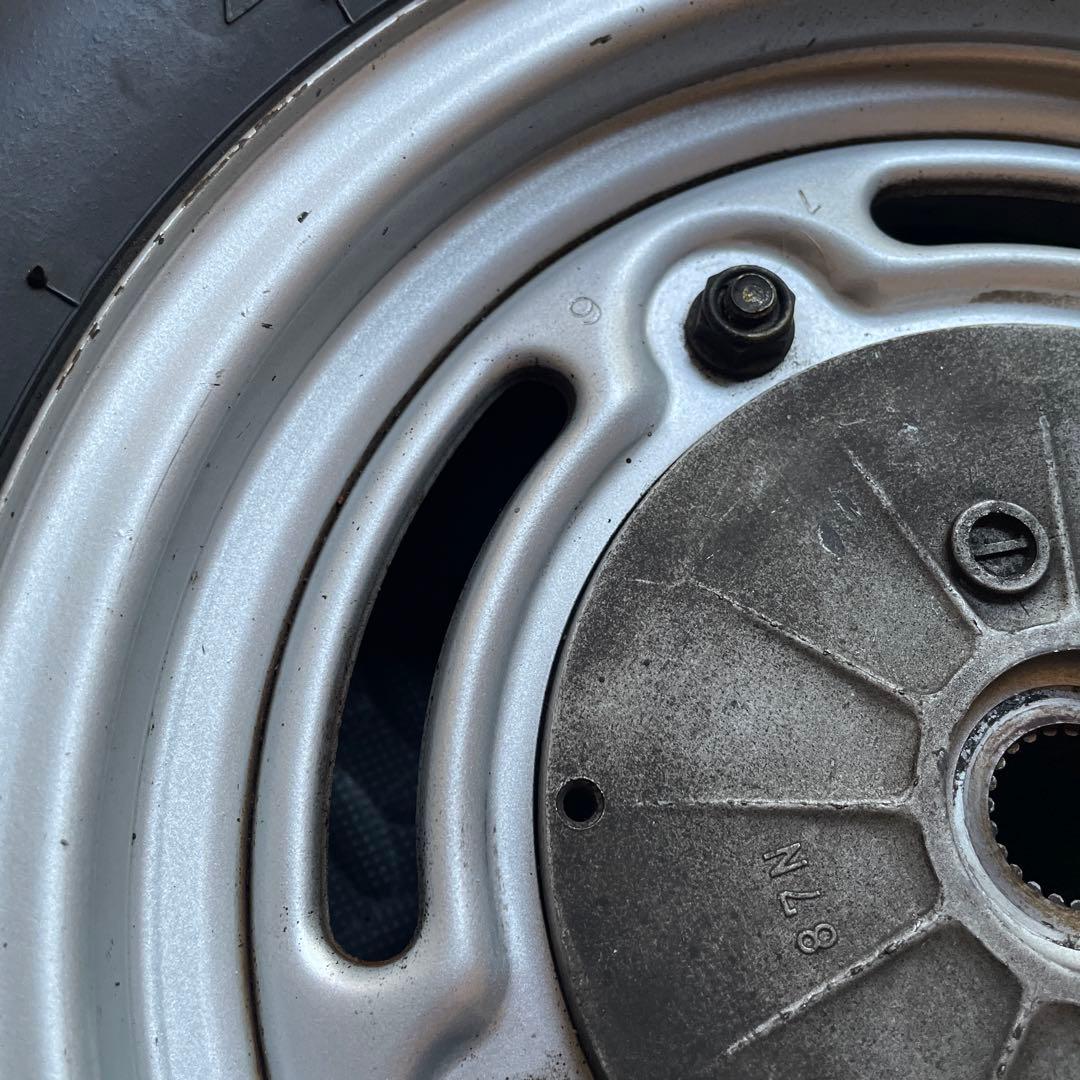 フュージョン　純正　初期型　タイヤ＆ホイール　10.12インチ