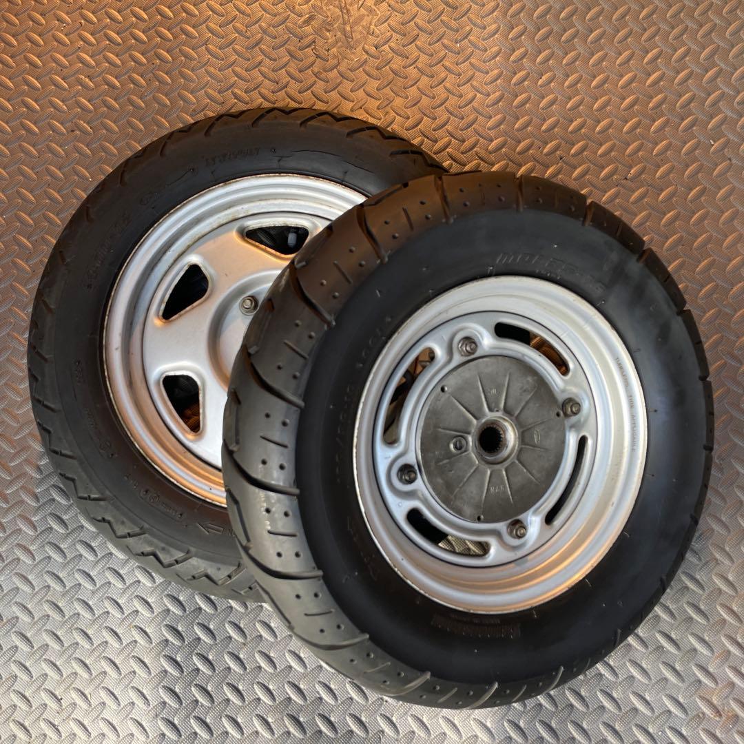 フュージョン　純正　初期型　タイヤ＆ホイール　10.12インチ