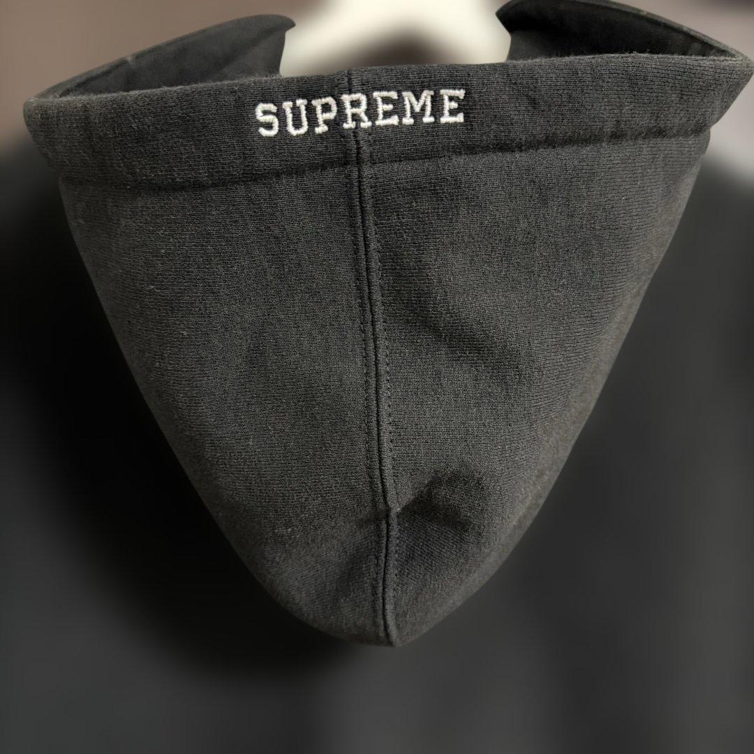 supreme Sロゴパーカー　ブラック　Lサイズ