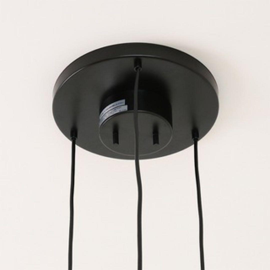 ブラックメッシュシェード3灯ペンダントライト