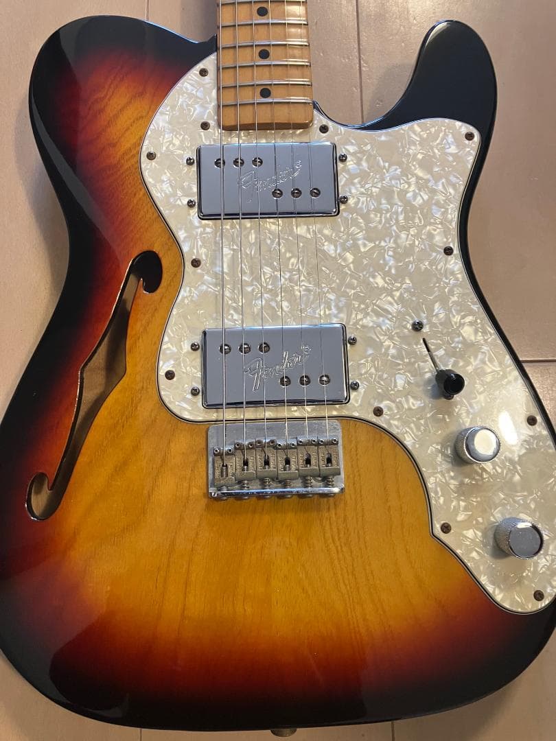 Fender Mexico Telecaster Thinline サンバースト