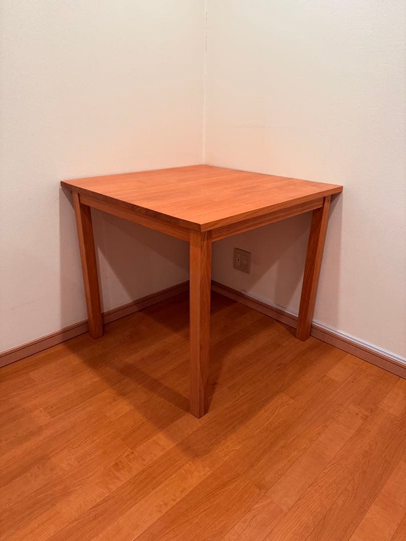 無印良品 木製テーブル 80cm 引取り限定