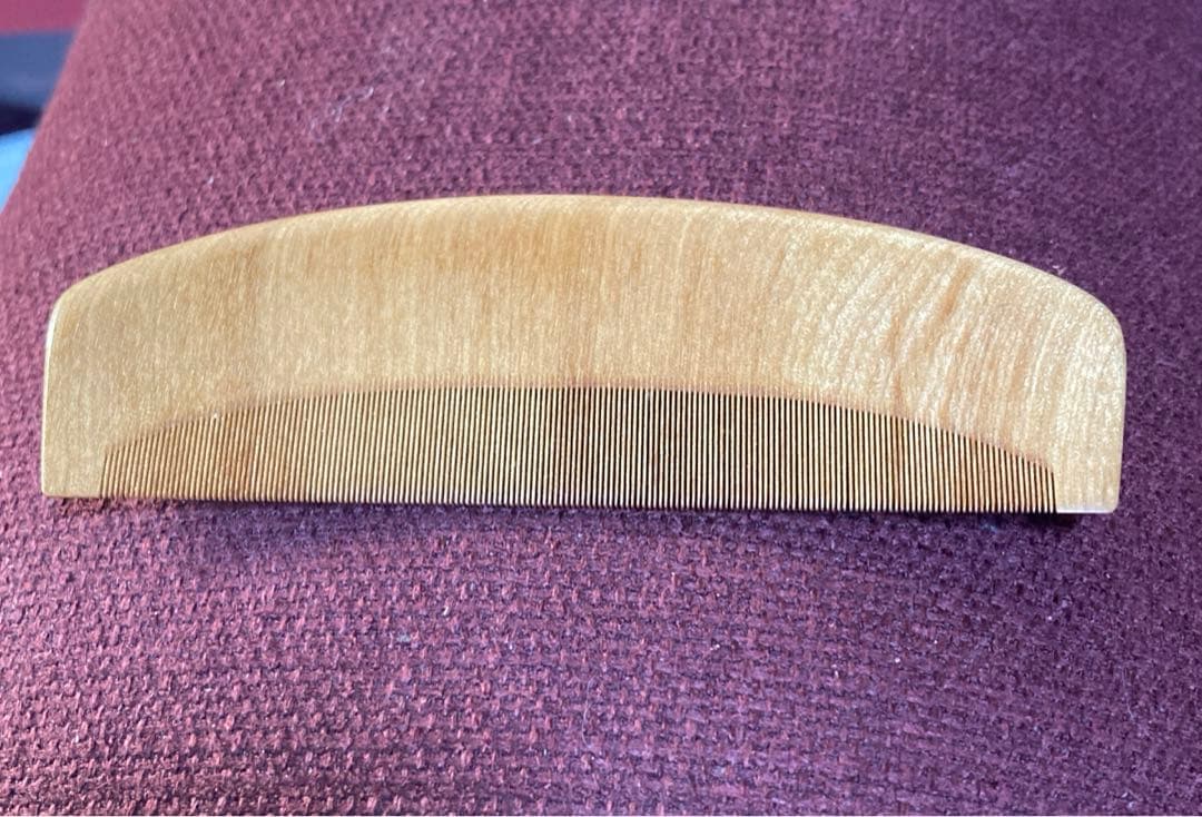 【お六櫛】とき櫛　4寸　超細歯 『極』 みねばり