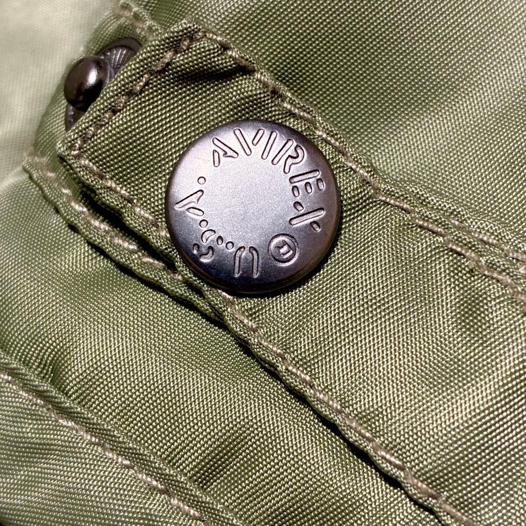 に*こ様 美品✨AVIREX N-2B フライトジャケット ベスト カーキ M