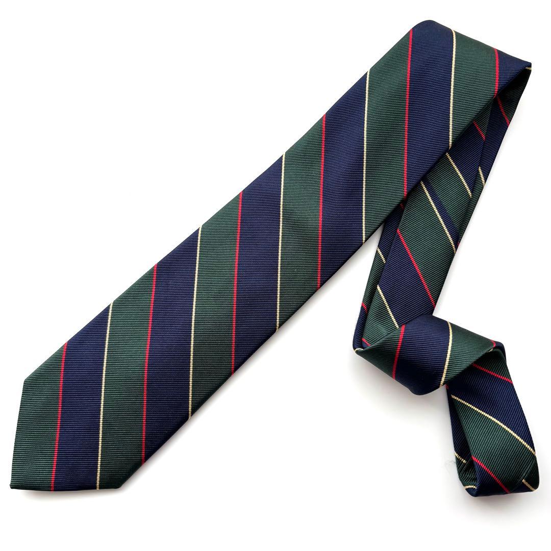 ꧁極美品꧂ ブルックスブラザーズ ネクタイ アーガイルサザーランド グリーン