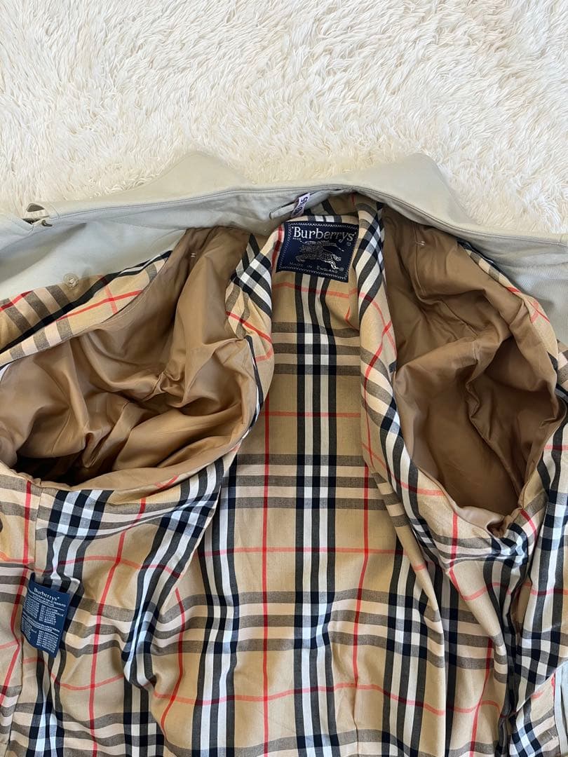 Burberryトレンチコート　イングランド製　vintage