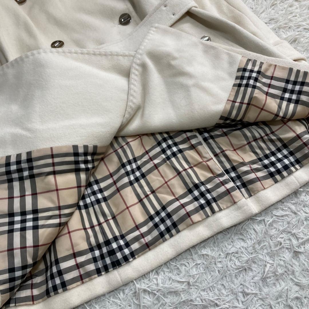 16091✨バーバリーロンドン ベルト付き トレンチコート ノバチェック 40