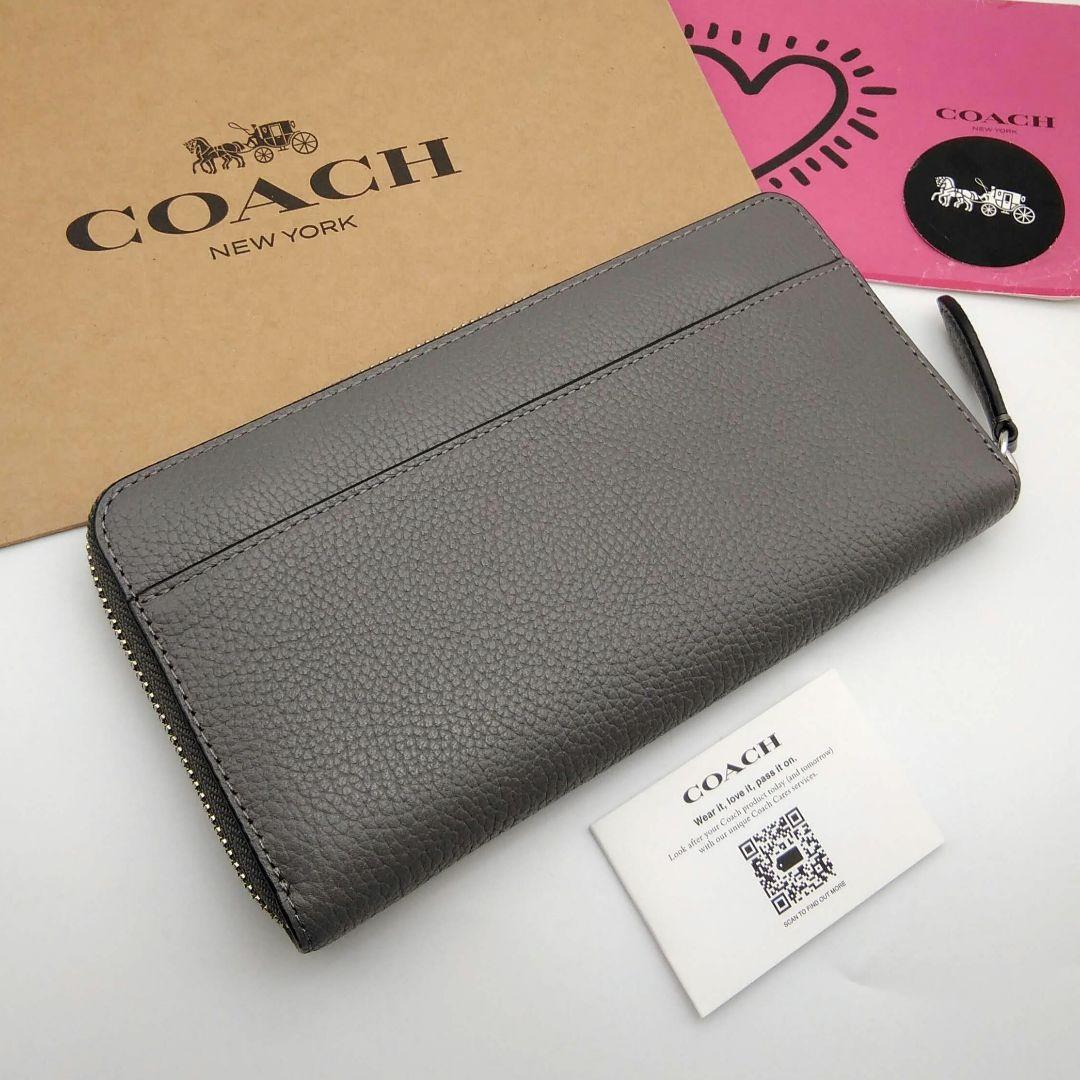 新作　COACH　長財布　新品未使用　メンズ