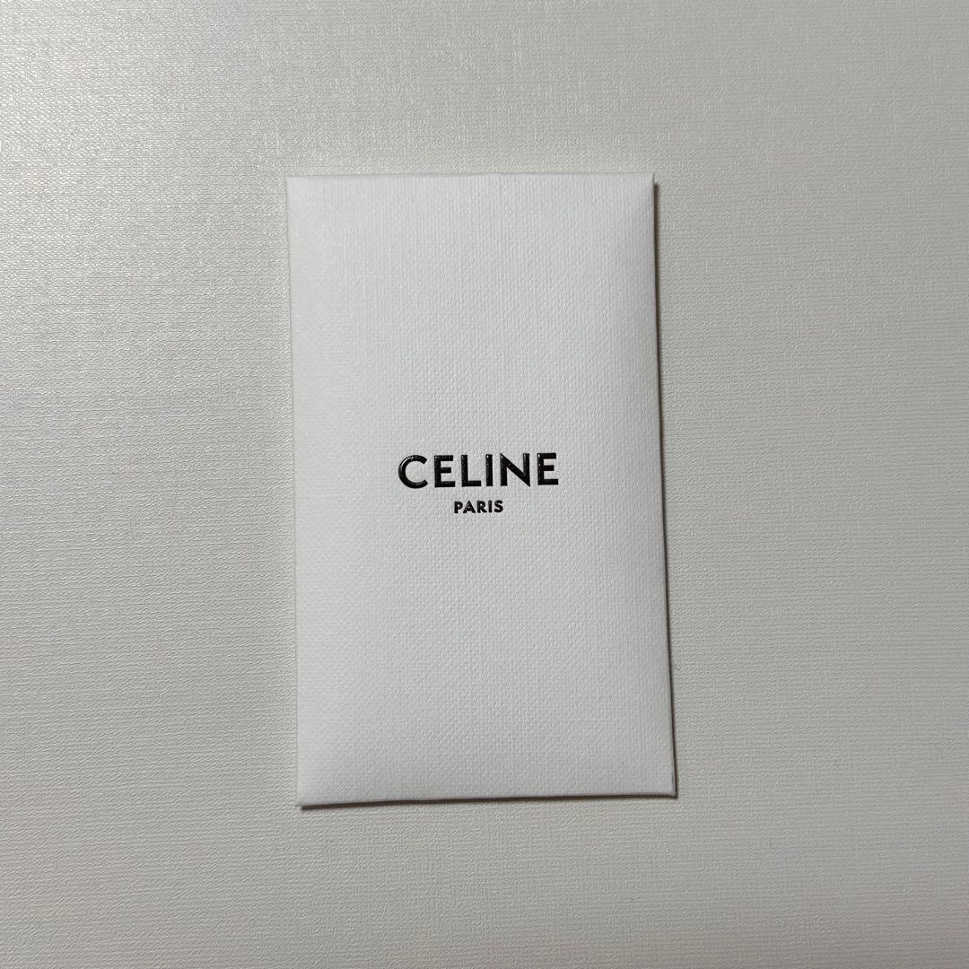 【正規店購入・付属品完備】CELINE セリーヌクロコ型押し 長財布 未使用品