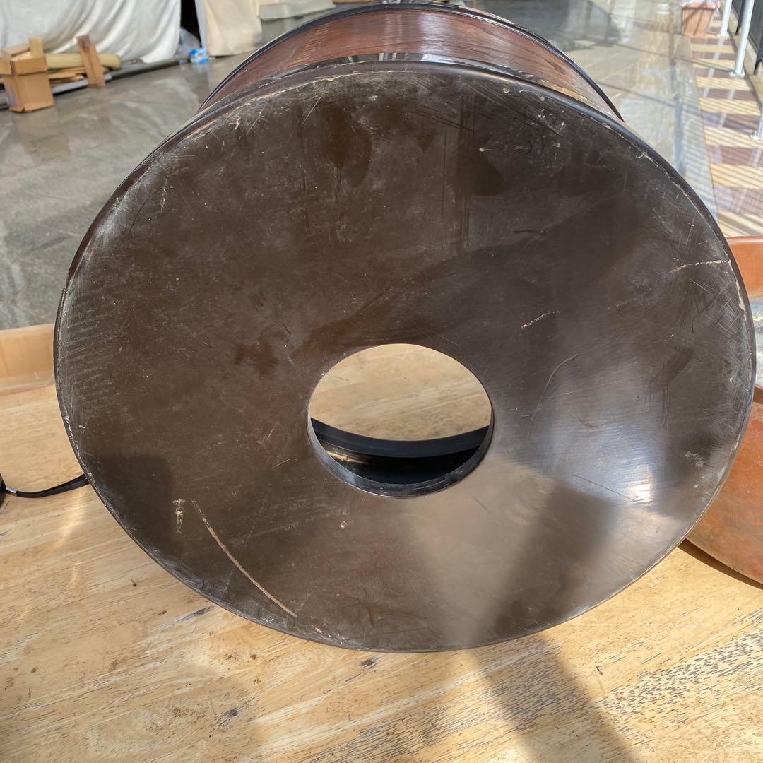 木製円形火鉢（茶色）曲げわっぱ　桑材