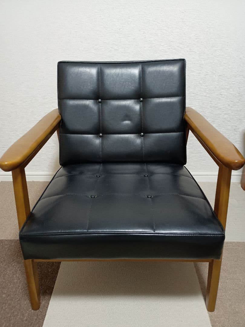 カリモク60 Kチェア1シータースタンダードブラック