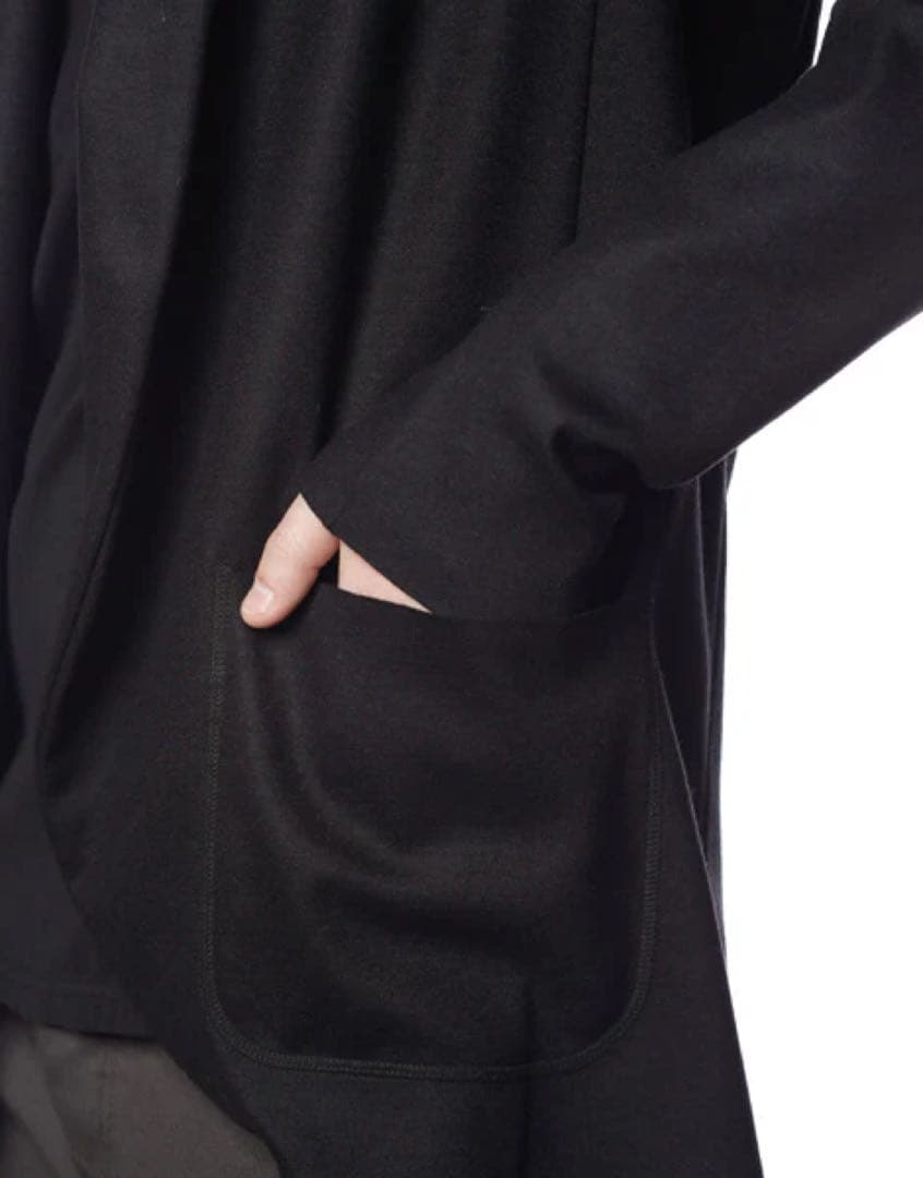 KAZUYUKI KUMAGAI ウールフランネル ストールジャケット