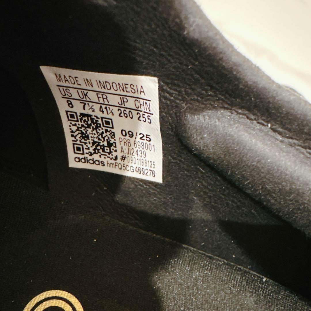 adidas コパアイコン2サッカーシューズ ブラック/ホワイト 新品26㎝