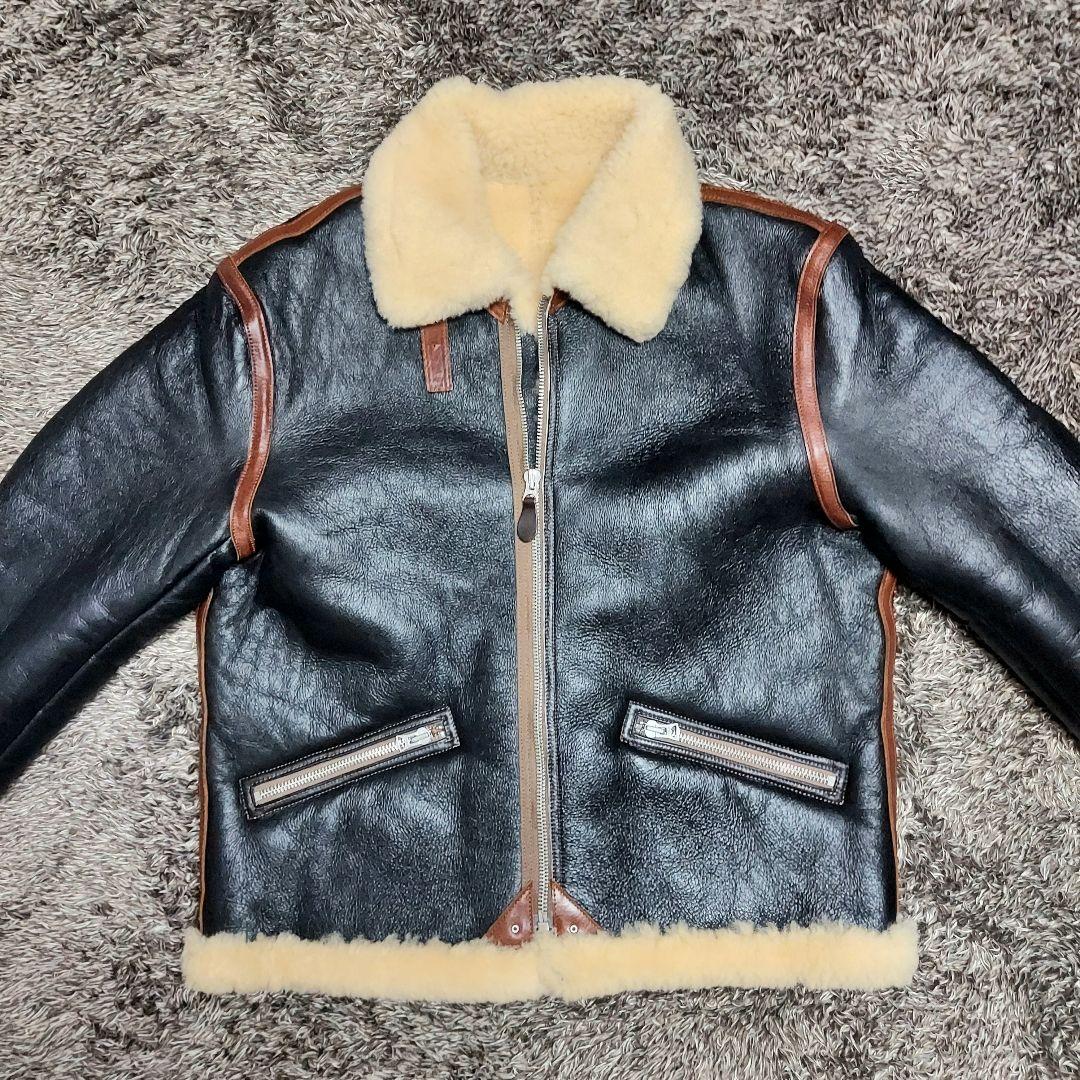 未使用 D-1 フライトジャケット シープスキン 3XL