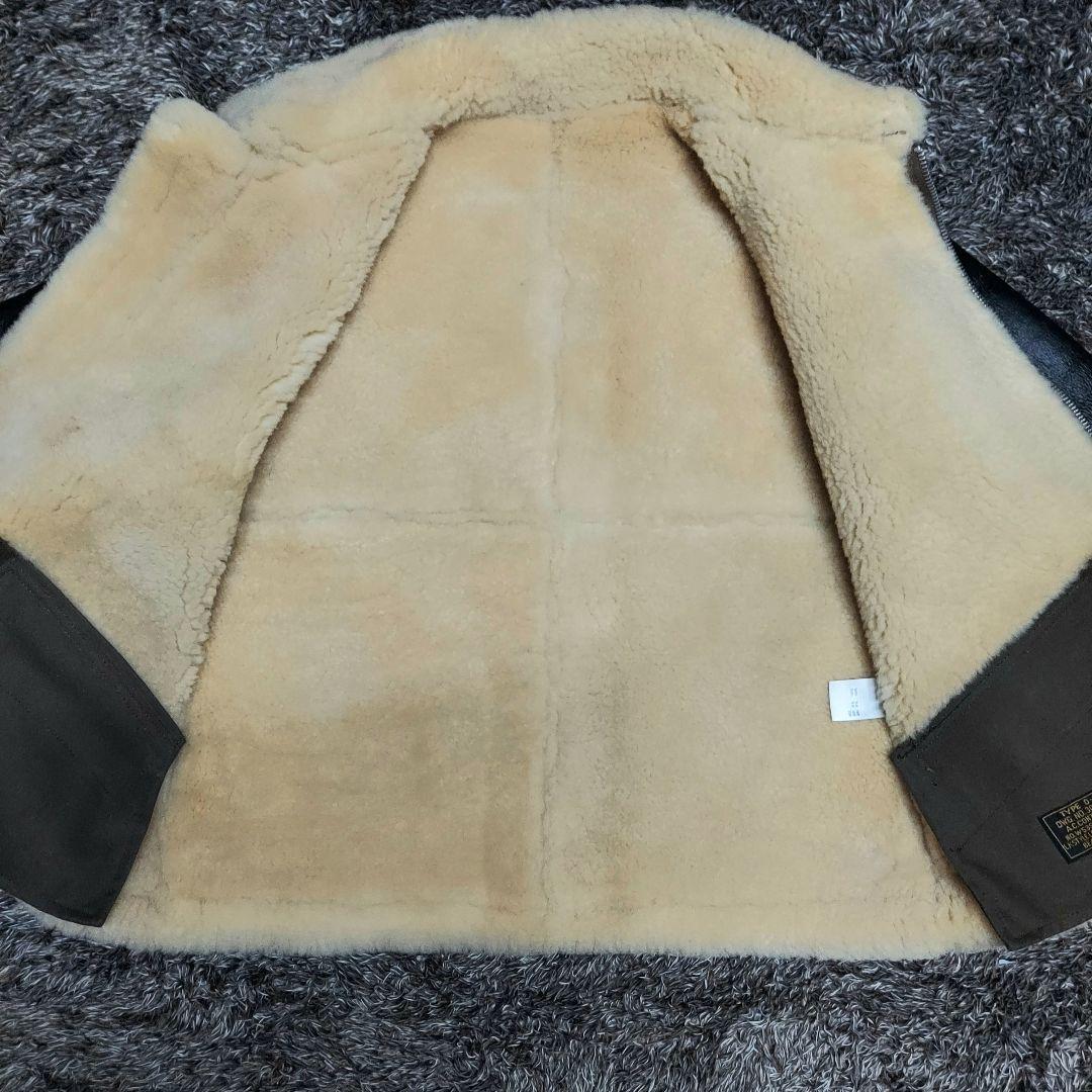 未使用 D-1 フライトジャケット シープスキン 3XL