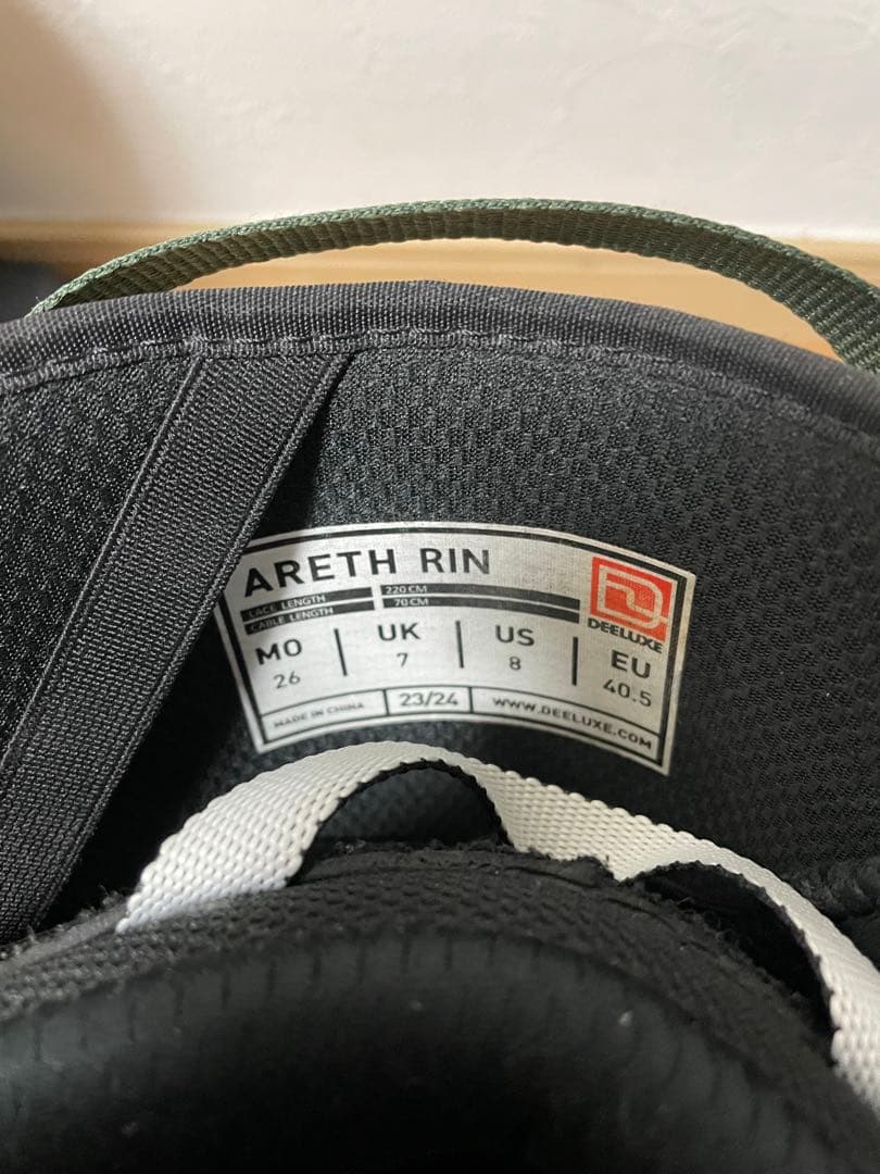 DEELUXE ARETH RIN スノーボードブーツ US8