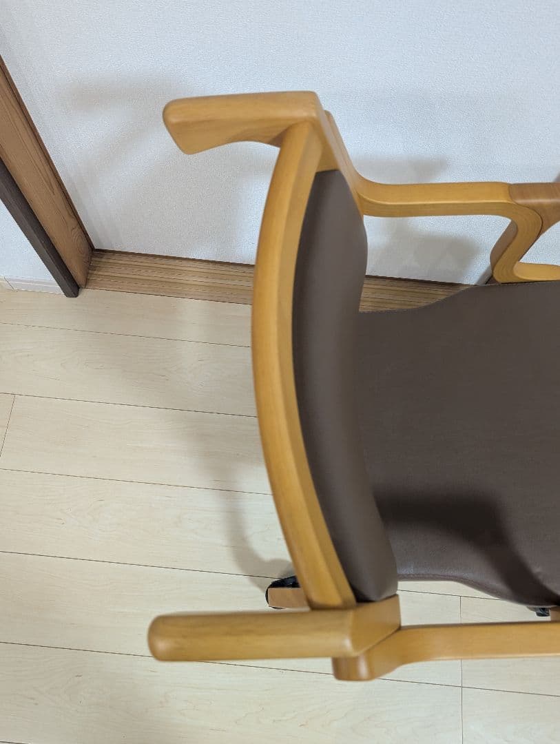 美品　貞苅椅子製作所　介護チェア　Care-118-AC キャスター付