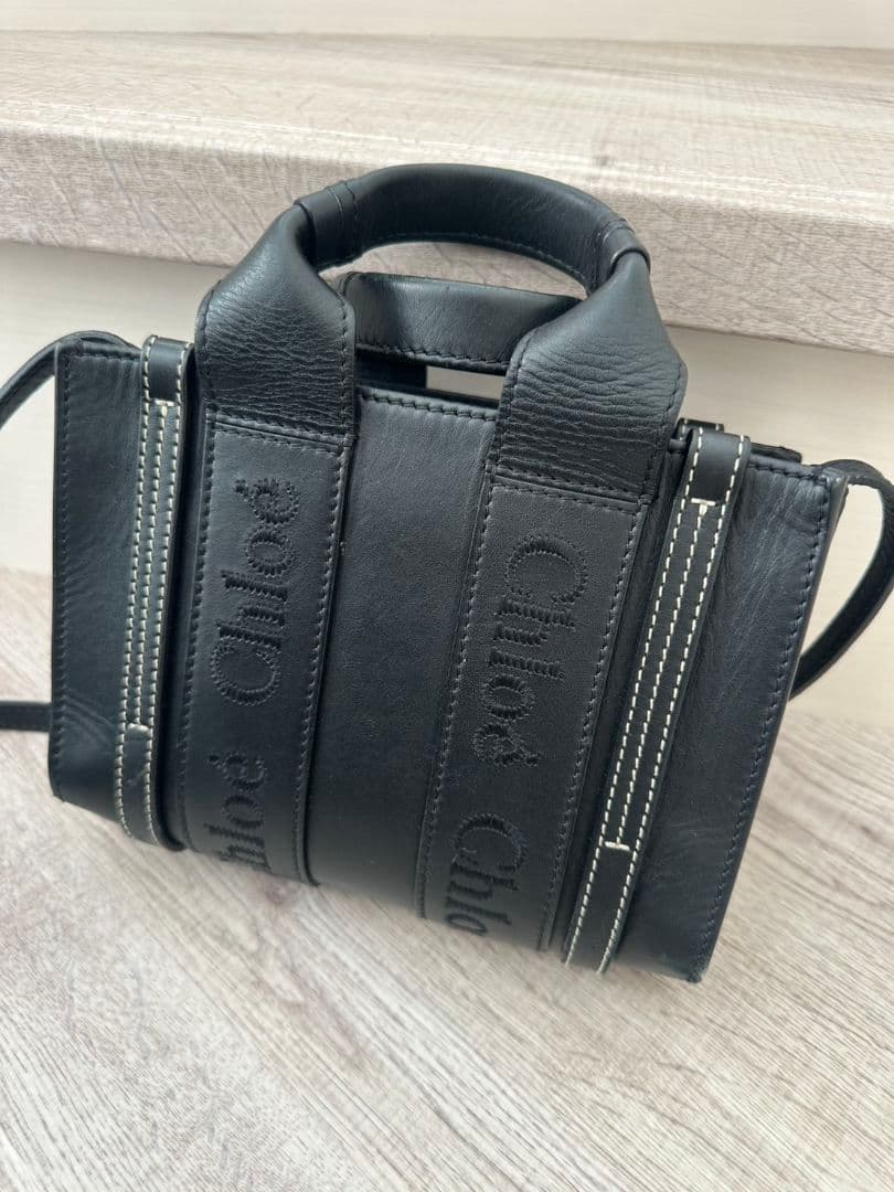 Chloé ブラック トートバッグ