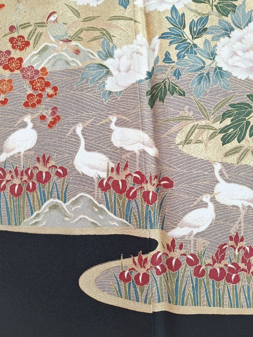 着物リメイクワンピース3663