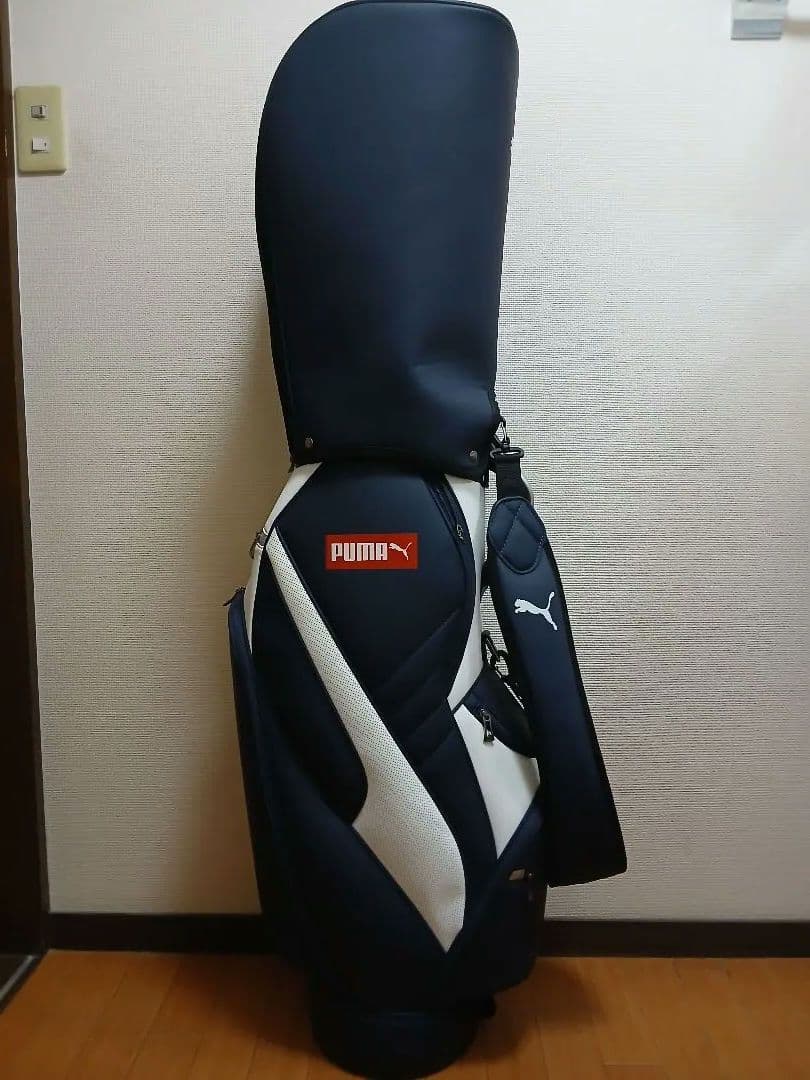 Puma キャディバッグ ネイビー/ホワイト