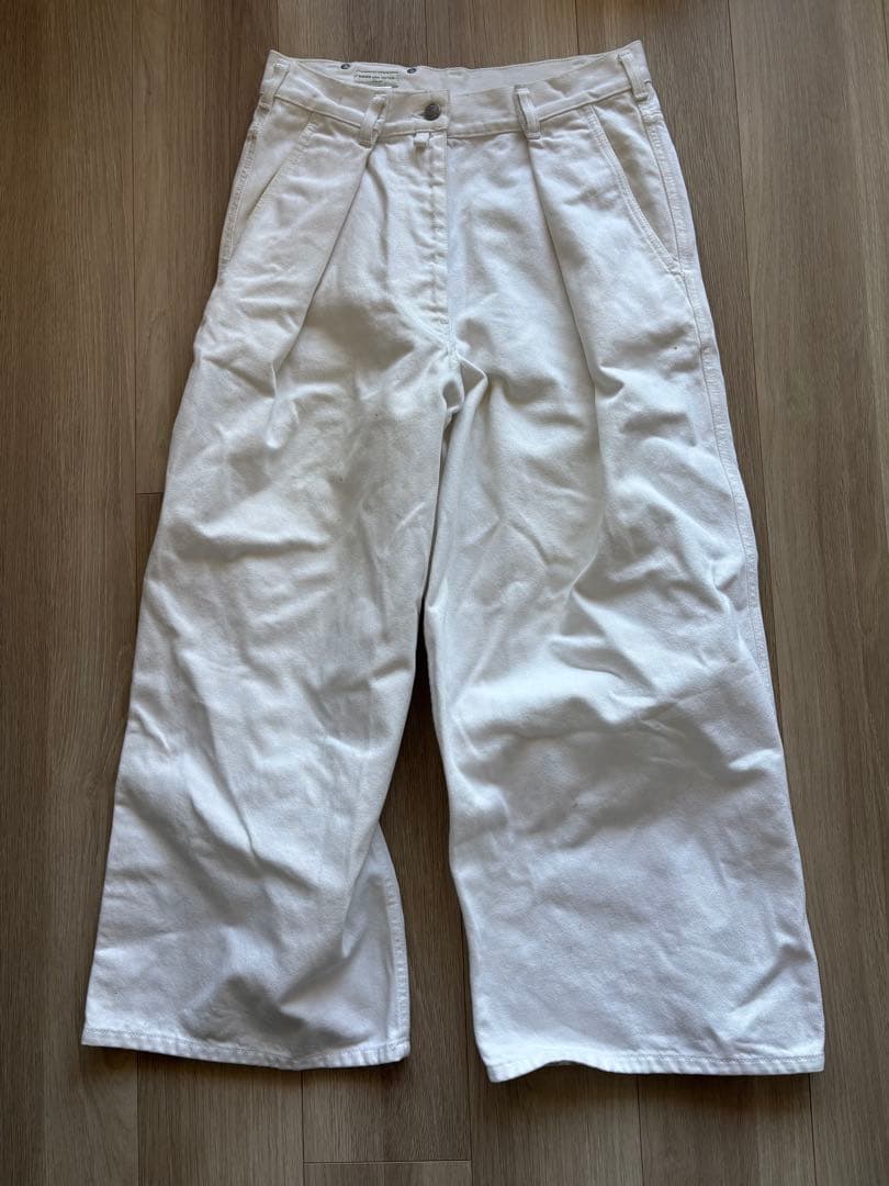 dries van noten ワイドデニム　　バギー　ドリス