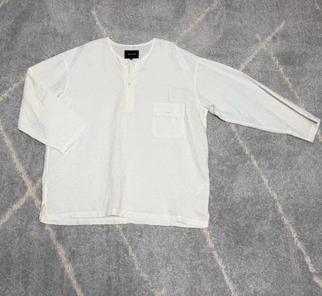 カブ　DELICIOUS ホワイト 七分袖カットソー L