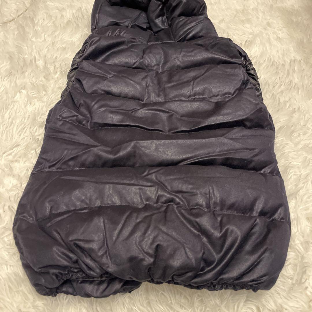 DUVETICA フード付きダウンベスト サイズ40 ブラック