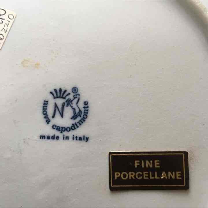 カポディモンテ☆陶器花